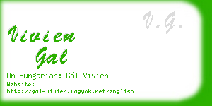 vivien gal business card